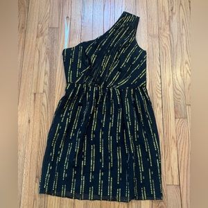 Brookline Lurex Chiffon Alexis Dress